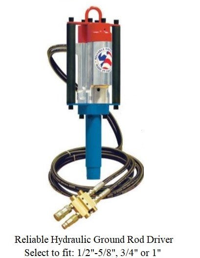 Rod Driver Rental RELIABLE HYDRAULIC GROUND ROD DRIVER – Atlantic Utility Service